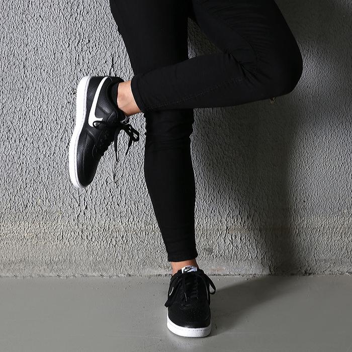 Nike Court Vision Low Kadın Siyah Günlük Ayakkabı CD5434-001