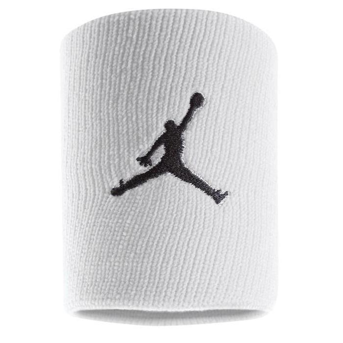 Nike Jordan NBA Jumpman Unisex Beyaz Basketbol Bileklik J.KN.01.101.OS