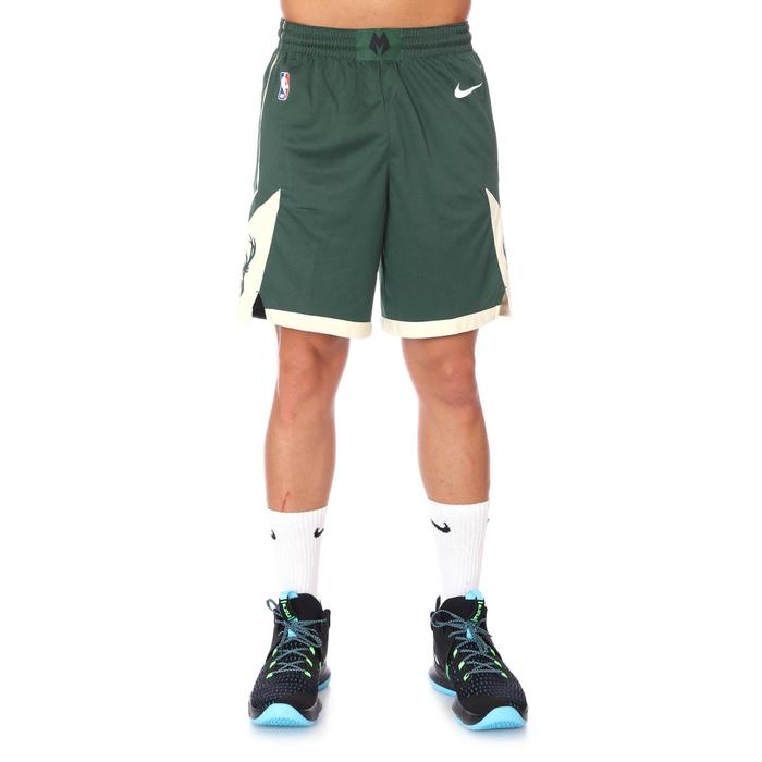 Nike NBA Milwaukee Bucks Erkek Yeşil Basketbol Şort AJ5623-323