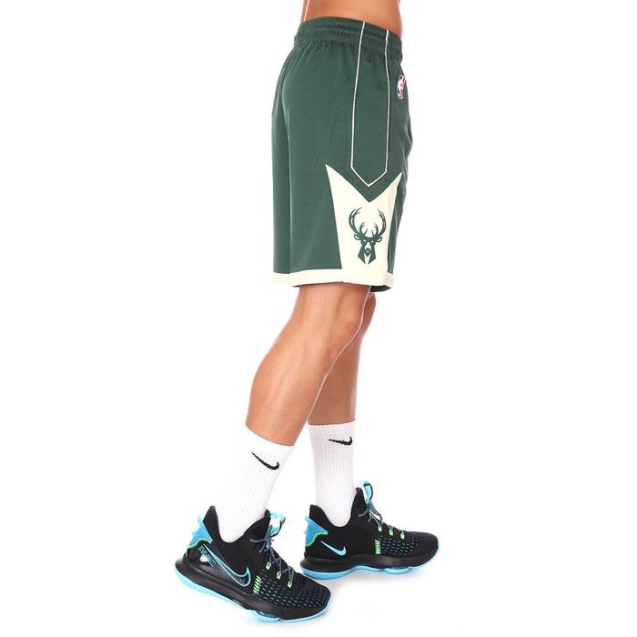 Nike NBA Milwaukee Bucks Erkek Yeşil Basketbol Şort AJ5623-323 RA9170