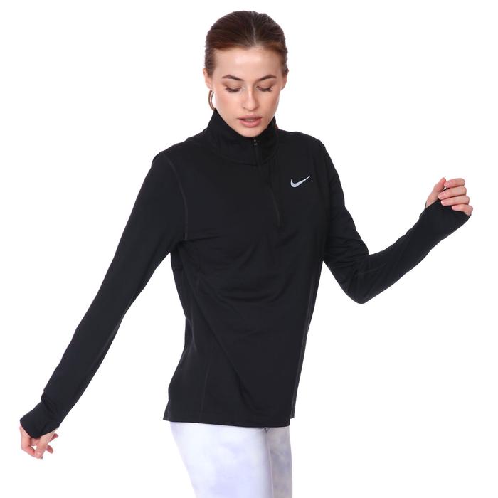 Nike Element Top Hz Kadın Siyah Koşu Uzun Kollu Tişört CU3220-010
