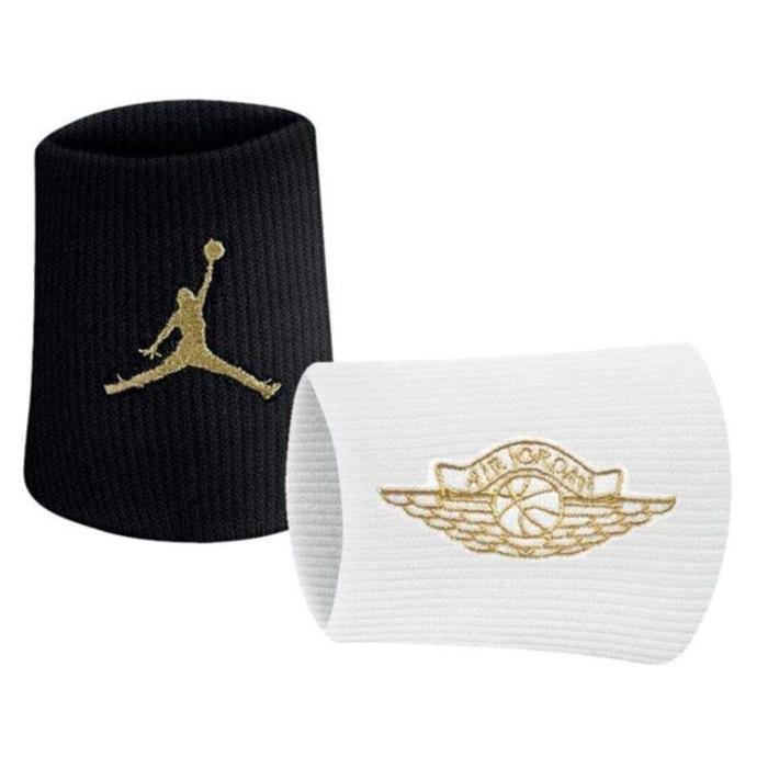Nike Jordan Jumpman Wings Wristbands 2.0 2 Pk NBA Unisex Siyah Basketbol Bileklik J.000.3598.092.OS