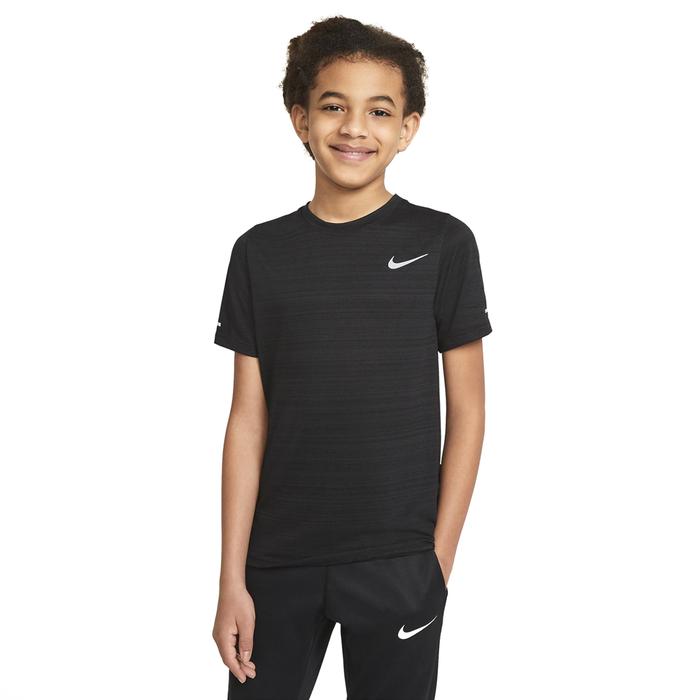 Nike B Nk Df Ss Miler Top Çocuk Siyah Günlük Stil Tişört DD3055-010