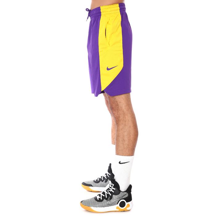 Nike Los Angeles Lakers NBA Practice 18 Erkek Mor Basketbol Şortu AJ5077-504 RA10437