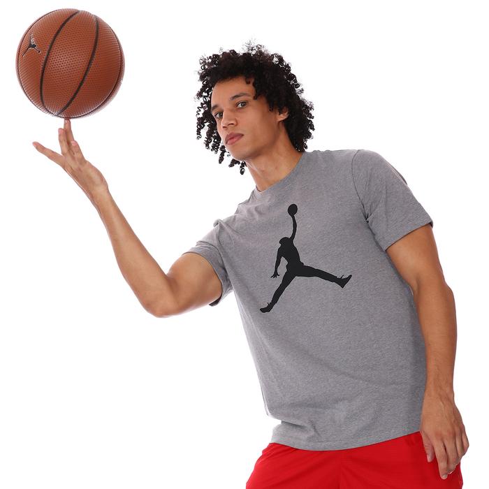 Nike Jordan Jumpman NBA Crew Erkek Gri Basketbol Tişört CJ0921-091