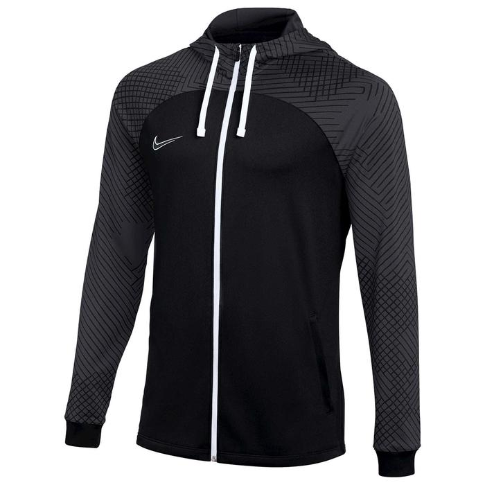 Nike Dri-Fit Strk Hd Trk Jkt K Erkek Siyah Futbol Sweatshirt DH8768-011 (Ürünün tedarik süresi 90 gündür)