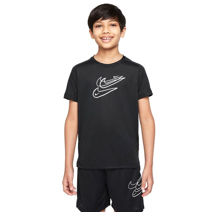 Nike B Nk Df Perf Top Collectn Hbr Çocuk Siyah Günlük Stil Tişört DM8541-010