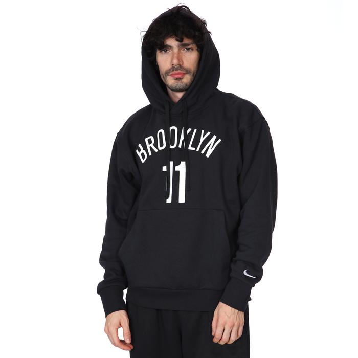 Nike Brooklyn Nets Essential NBA Erkek Siyah Basketbol Sweatshirt DB1194-010