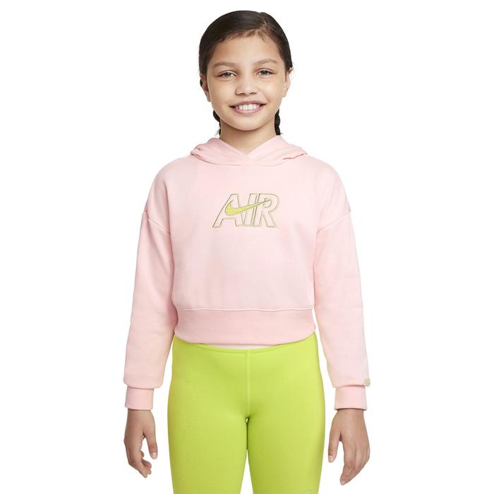 Nike G Nsw Air Ft Crop Hoodie Çocuk Kırmızı Günlük Stil Sweatshirt DM8372-610