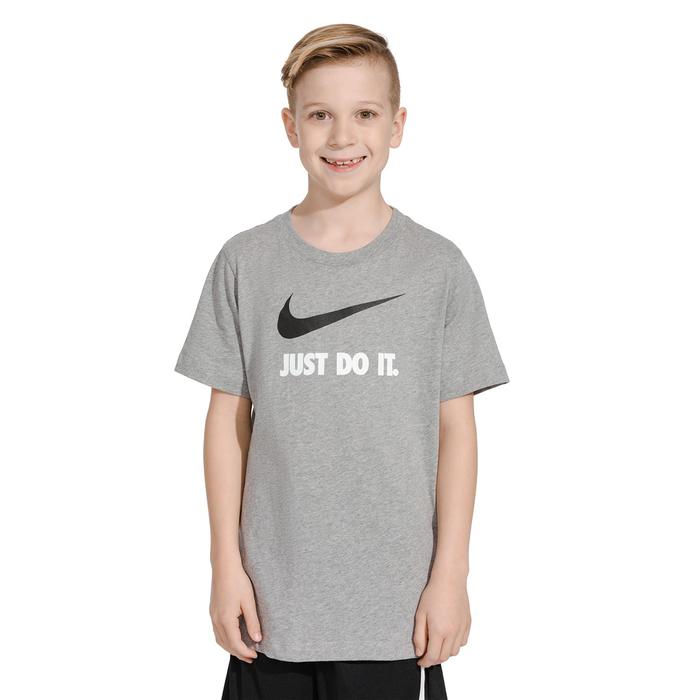 Nike B Nsw Tee Jdi Swoosh Çocuk Gri Günlük Stil Tişört AR5249-063