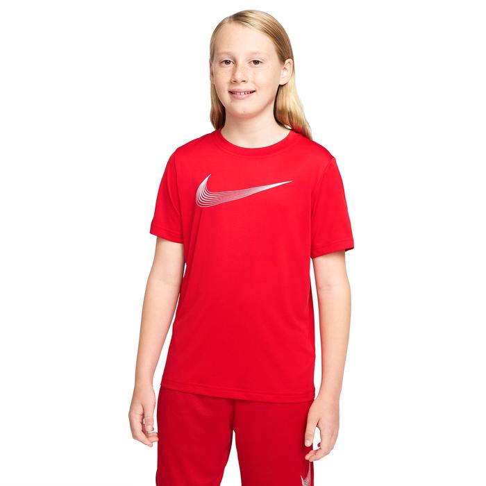 Nike B Nk Df Hbr Ss Top Çocuk Kırmızı Günlük Stil Tişört DM8535-657