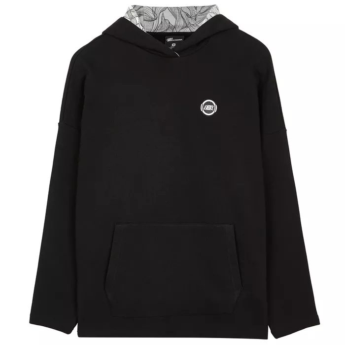 Skechers Mid Weight Fleece W Kadın Siyah Günlük Stil Sweatshirt S222048-001