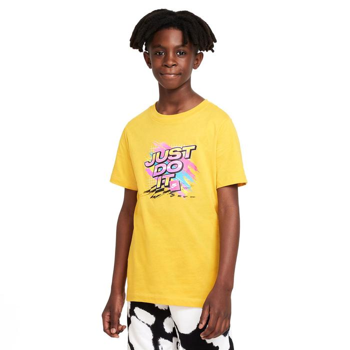 Nike B Nsw Tee Wildcard 3 Çocuk Sarı Günlük Stil Tişört DR9741-752