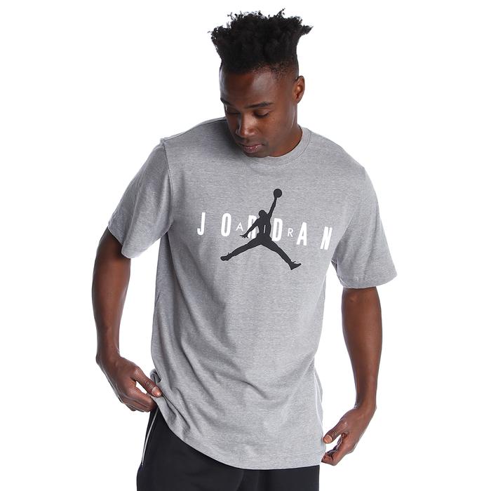 Nike M J Jordan Air Wm Tee Erkek Gri Basketbol Tişört CK4212-092