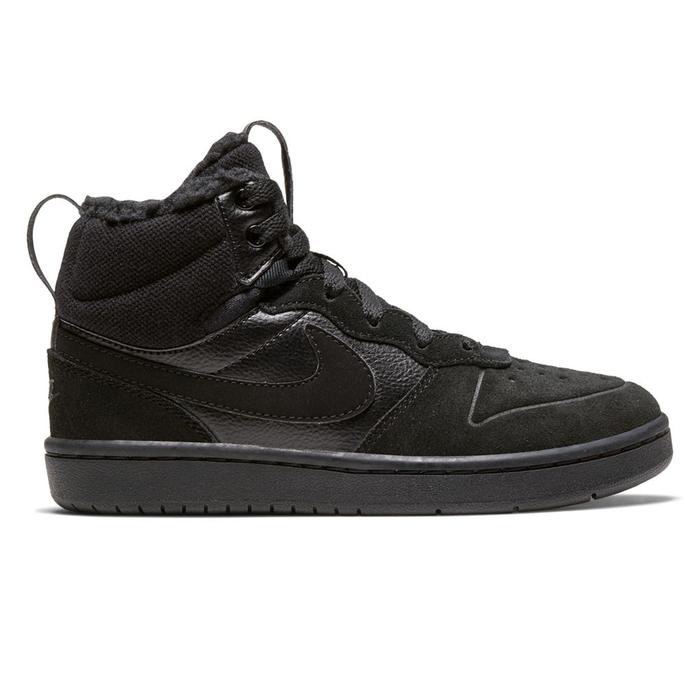 Nike Court Borough Mid 2 Boot Ps Çocuk Siyah Sneaker Ayakkabı CQ4026-001