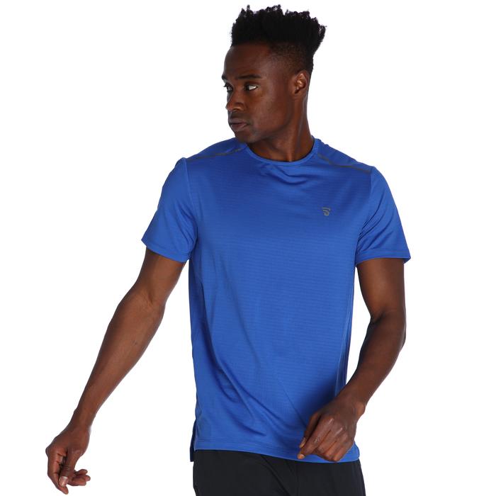 Sportive Conforto Tshirt Erkek Mavi Koşu Tişört 22KETP18D01-SAX