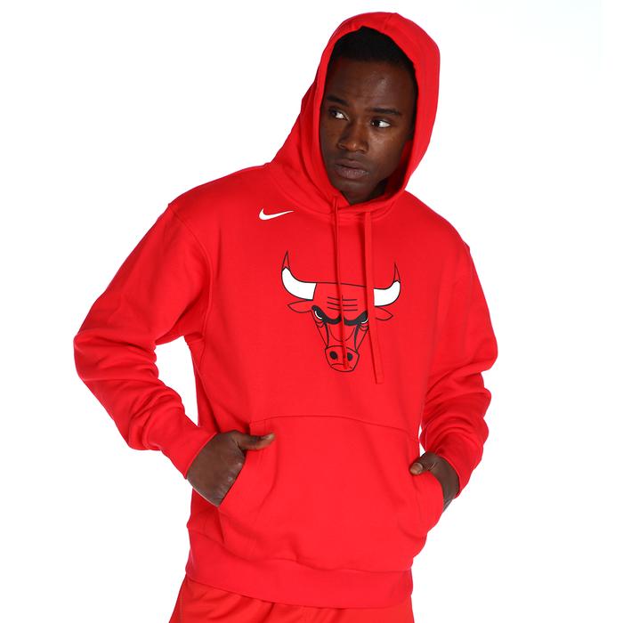 Nike Chicago Bulls NBA Erkek Kırmızı Basketbol Sweatshirt DN8625-657