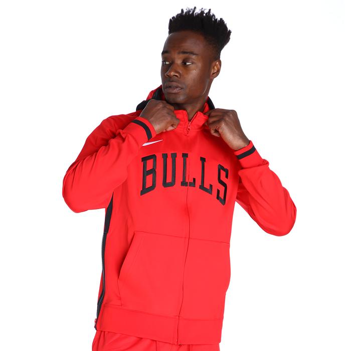Nike Chicago Bulls NBA Erkek Kırmızı Basketbol Uzun Kollu Tişört DN7793-657