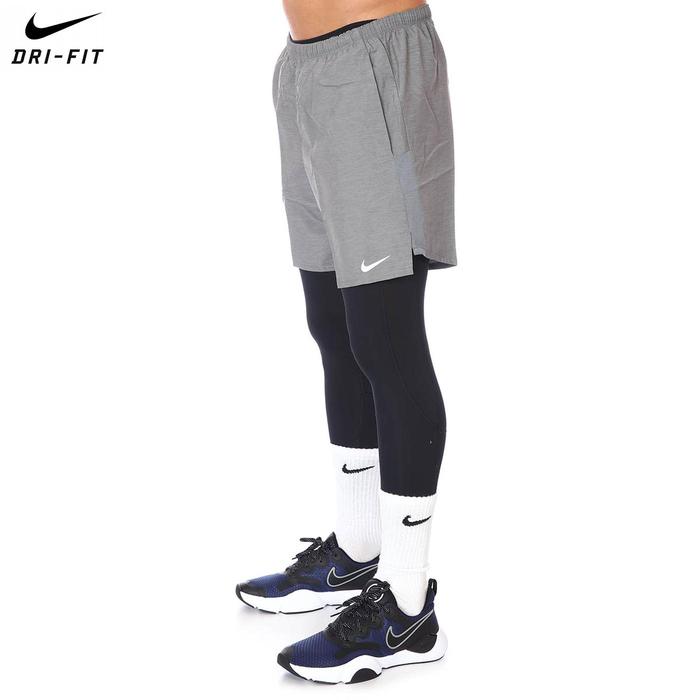 Nike Dri-Fit Challenger 7Bf Erkek Gri Koşu Şort CZ9066-084
