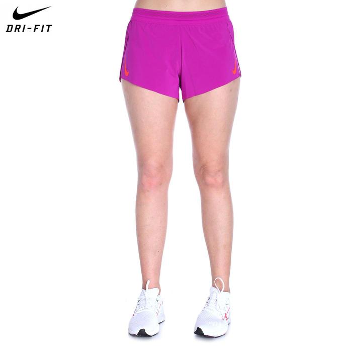 Nike Dri-Fit Adv Kadın Mor Koşu Şort CZ9398-551