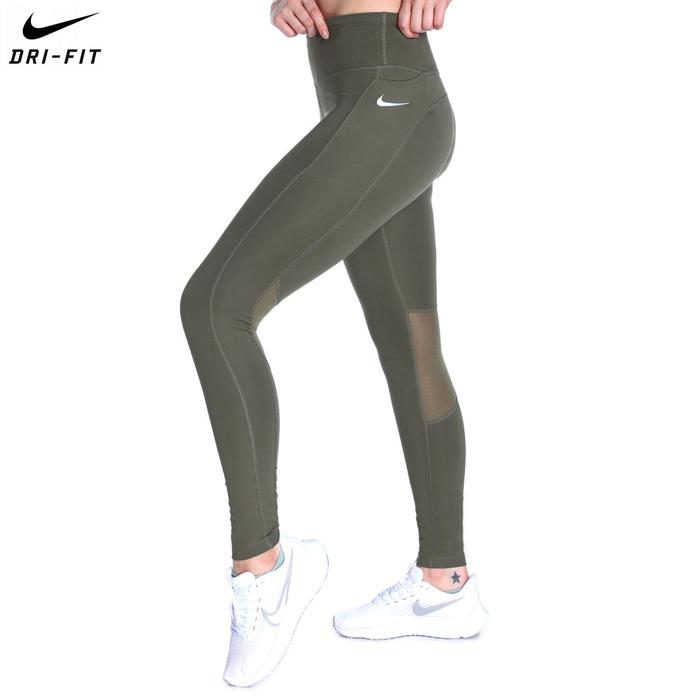 Nike Dri-Fit Fast Kadın Kahverengi Koşu Tayt CZ9240-222