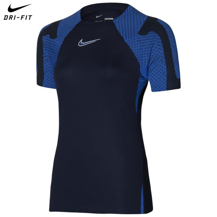 Nike Dri-Fit Strk Ss Top K Kadın Mavi Futbol Tişört DH8840-451