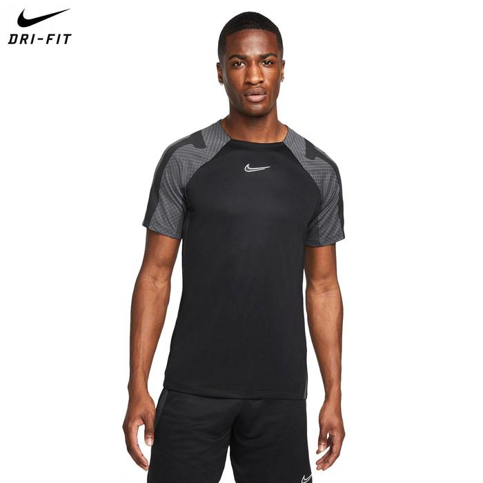 Nike Dri-Fit Strk Ss Top K Erkek Siyah Futbol Tişört DH8698-011 (Ürünün tedarik süresi 90 gündür)