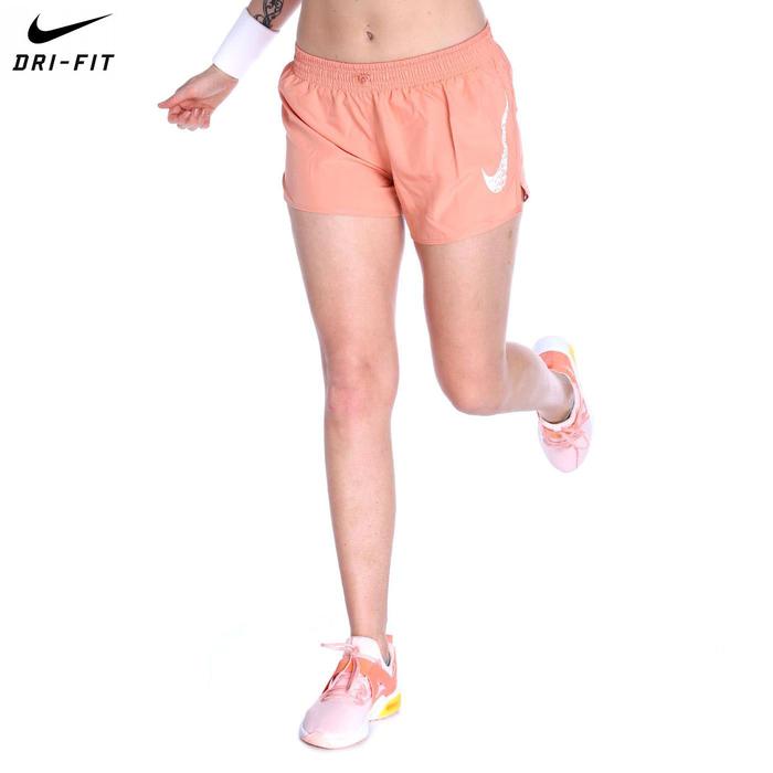 Nike Dri-Fit Swoosh Run Kadın Turuncu Koşu Şort DM7773-824