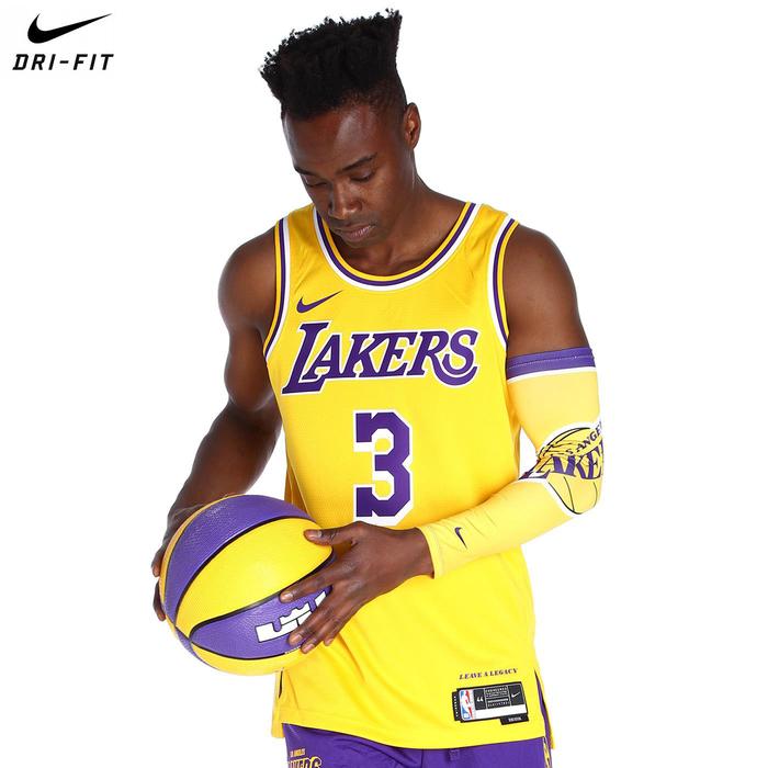 Nike Los Angeles Lakers Dri-Fit NBA Erkek Sarı Basketbol Forma DN2009-729