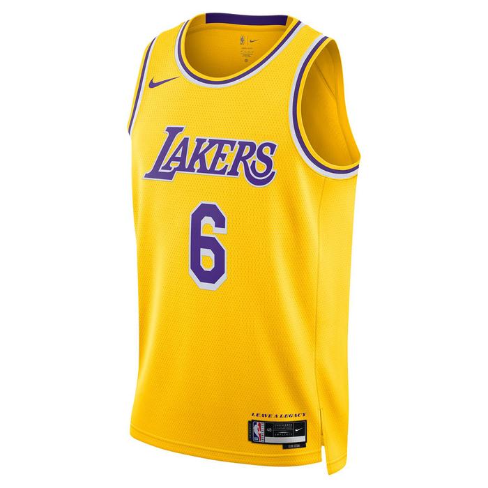 Nike Los Angeles Lakers Icon Edition NBA Erkek Sarı Basketbol Forma DN2009-728