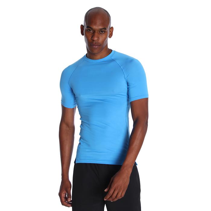 Sportive Celeste Erkek Mavi Günlük Stil Tişört 23YETP18D14-SAX