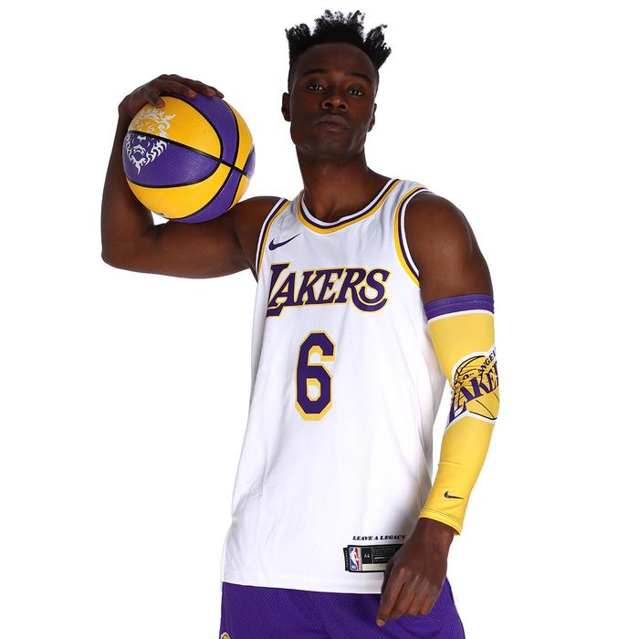 Nike Los Angeles Lakers NBA Erkek Beyaz Basketbol Forması DN2081-100