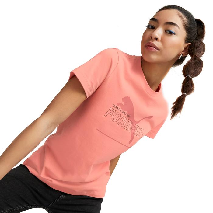 Puma Essential Kadın Turuncu Günlük Stil T-Shirt 67330148