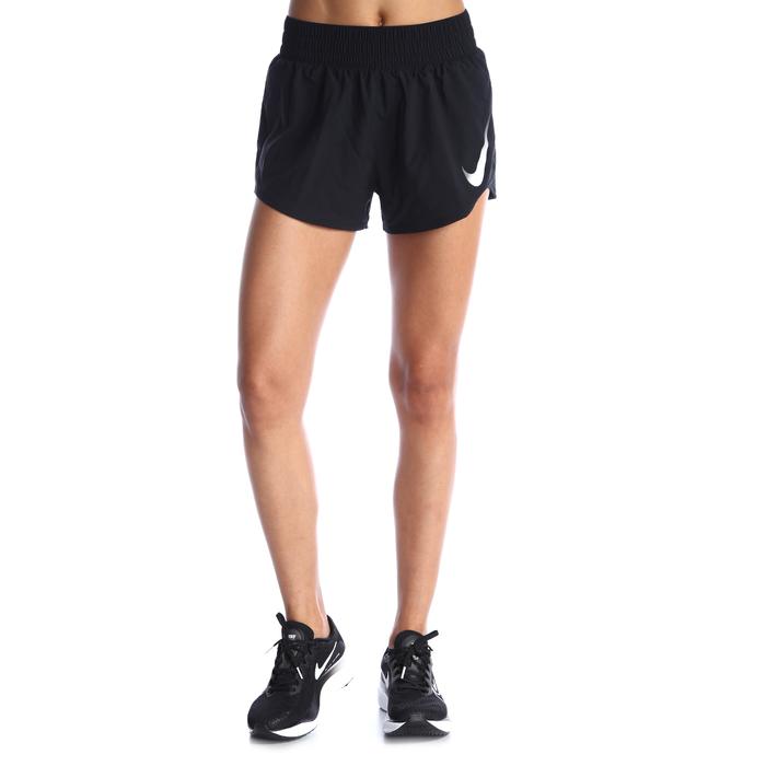 Nike Swoosh Kadın Siyah Koşu Şort DX1031-010