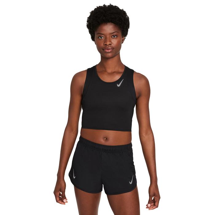 Nike Dri-Fit Fast Crop Kadın Siyah Antrenman Atlet DD5921-010_0