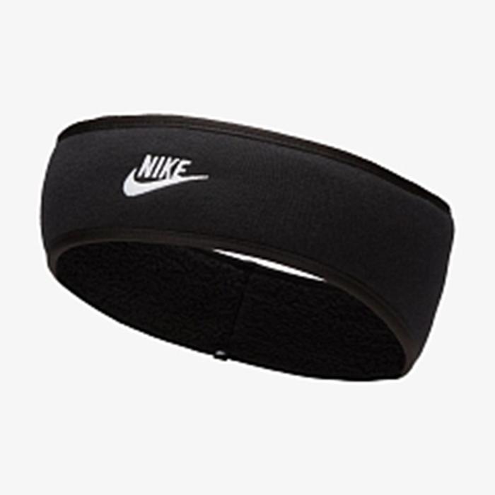 Nike W Headband Club Fleece Kadın Siyah Antrenman Saç Bandı N.100.4360.010.OS