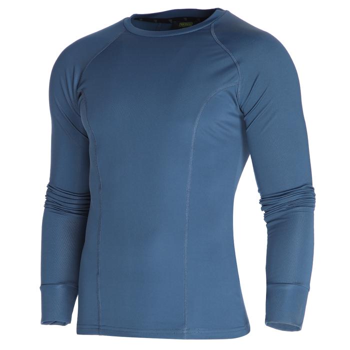 Sportive Abisso Erkek Mavi Günlük Stil T-Shirt 22KETP18D02-CBL
